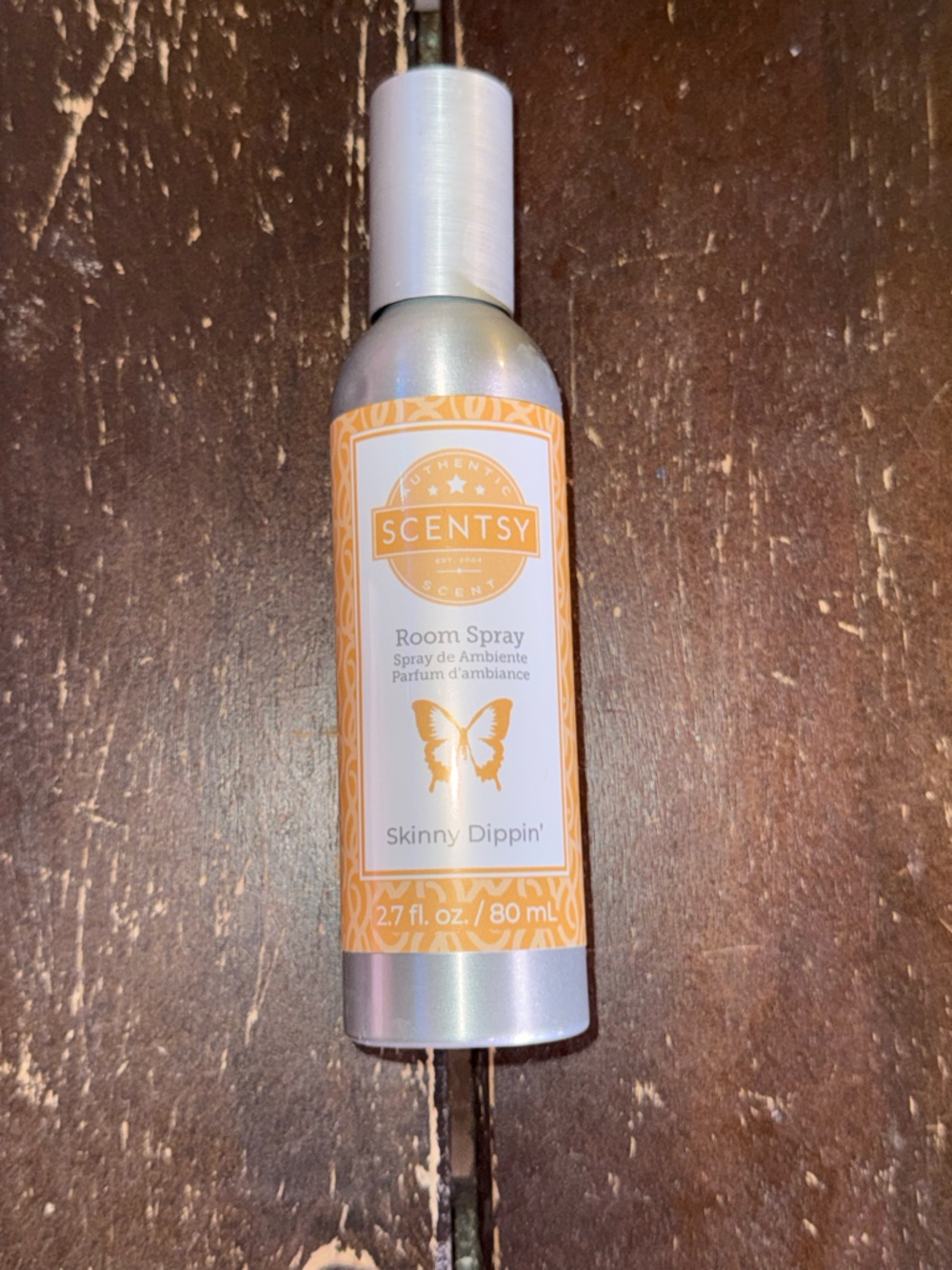 Scentsy Skinny Dippin' Room Spray - Orange